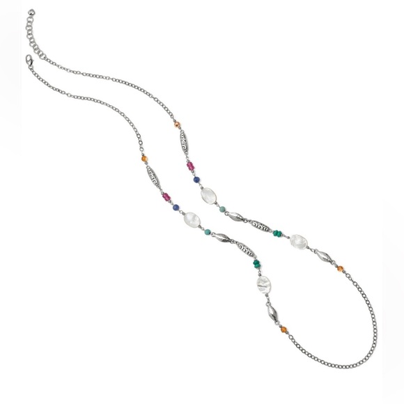 Brighton BARBADOS TROPIC Multi-Color Pearl Long Strand Necklace - Picture 1 of 11